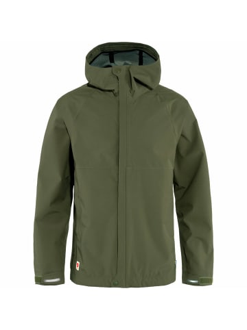 FJÄLLRÄVEN Regenjacke HC Hydratic Trail Jacket M in Tannengrün
