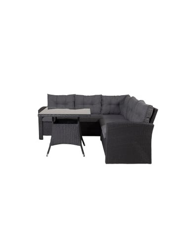ebuy24 Loungeset Watford (2-teilig) Schwarz 1 x 1 cm