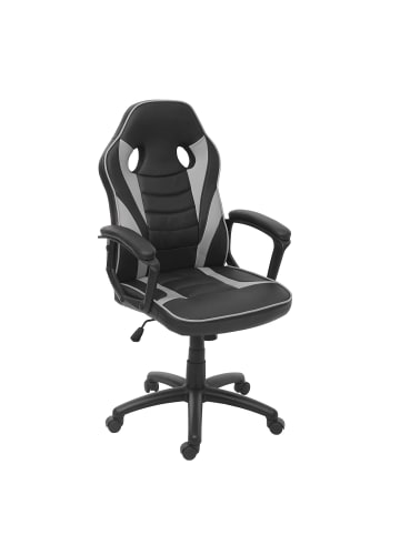 MCW Bürostuhl F59, Gaming-Chair, Schwarz/grau