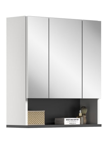 ebuy24 Spiegelschrank Rocket Weiß 60 x 21 cm