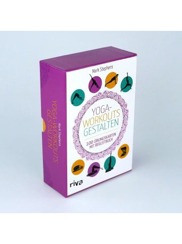 riva Yoga-Workouts gestalten - Kartenset | Die Box mit Buch und 100 Übungskarten