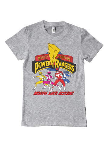 Power Rangers T-Shirt "Morph Into Action T-Shirt" in Grau