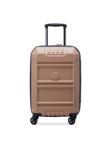 Delsey Rempart 4-Rollen Trolley 55 cm mit Dehnfalte in beige