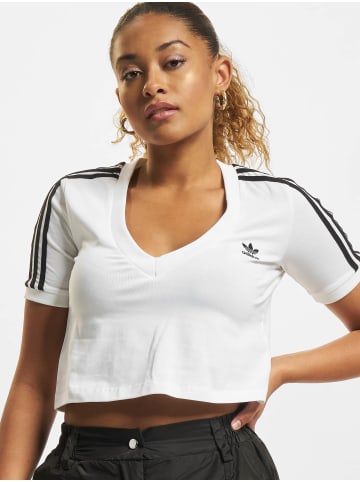 adidas Cropped T-Shirts in white