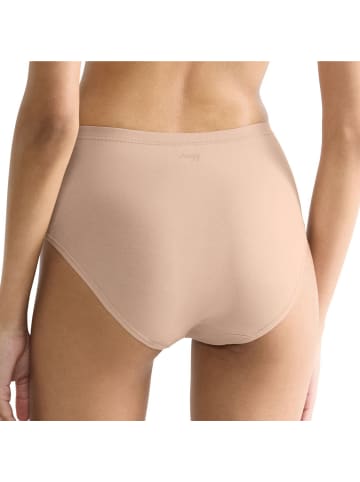 Sloggi Baumwolle, Single-Jersey Bio Hüftslip 3er-Pack GO DAILY COTTON in beige