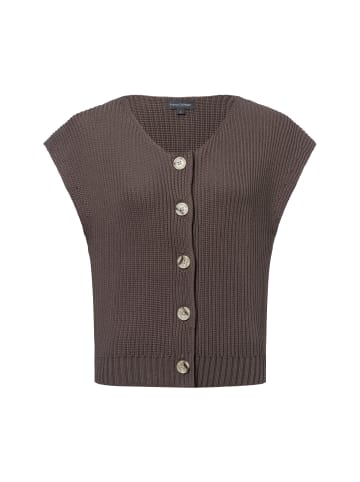 Franco Callegari Weste in mocca - 0003