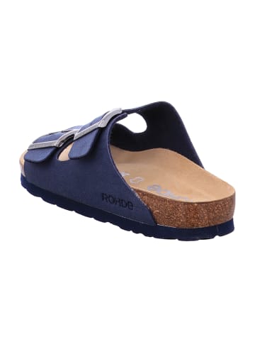 ROHDE Klassische Pantoletten in Blau
