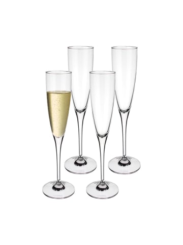 Villeroy & Boch 4er Set Champagnergläser Maxima 120 ml in transparent