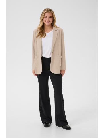 Cream Blazer CRKanna Straight fit in Cobblestone