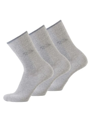 Camel Active Socken 3er Pack in Grau meliert