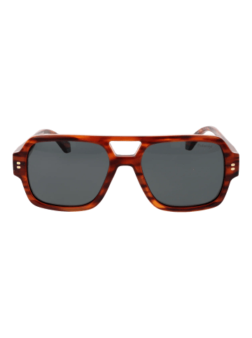 Polaroid Männer Sonnenbrille Flieger Orange