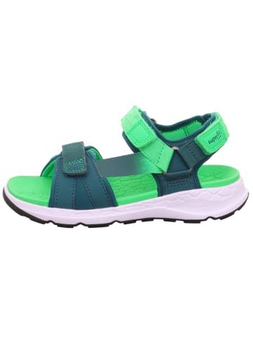 superfit Sandale CRISS CROSS in Grün/Hellgrün