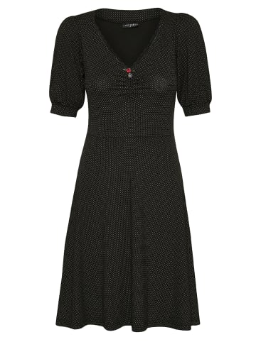 Vive Maria A-Linien-Kleid Classic Meadow in schwarz allover