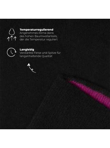 von Jungfeld Classic Socken SIGNATURE in Schwarz