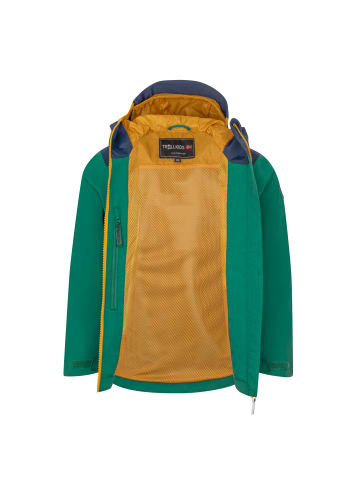 Trollkids Regenjacke Bergen in jungle green