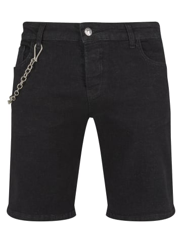 2Y Premium Jeans Shorts in black