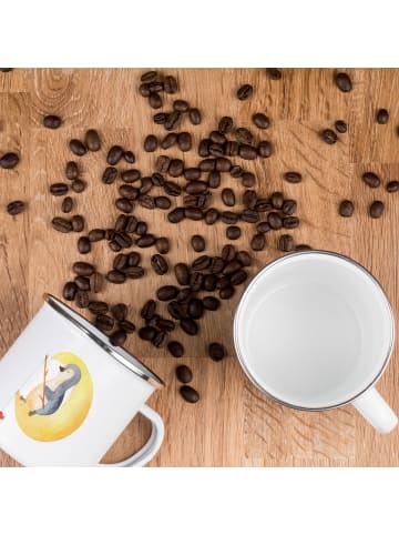 Mr. & Mrs. Panda Teetasse Pinguin Mond ohne Spruch in Weiß