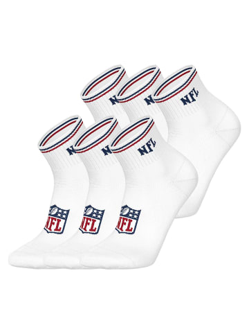 NFL Freizeitsocken NFL Shield Quarter in WHT