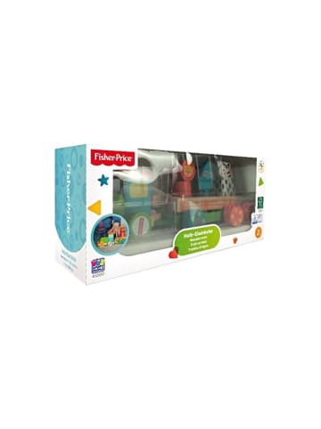 Fisher-Price Holz-Eisenbahn in bunt