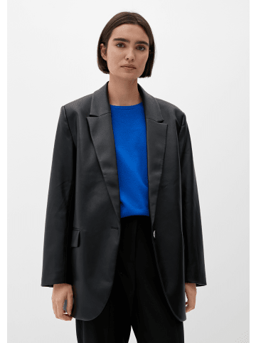 s.Oliver BLACK LABEL Indoor-Blazer langarm in Schwarz