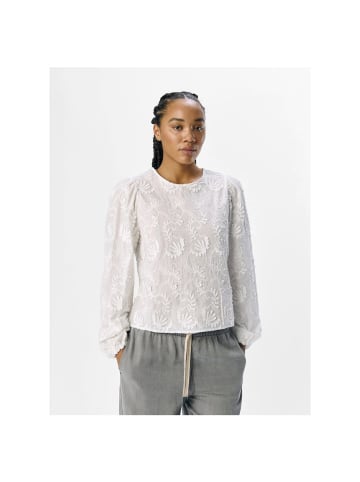 Object Langarmshirt in Cloud Dancer