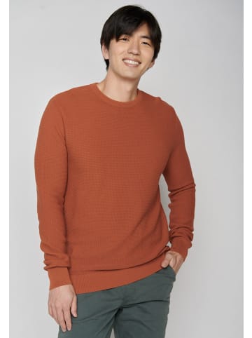GreenBomb Strick Basic in Gebranntes Orange