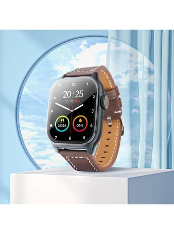 HOCO HOCO Smartwatch Y17 Smarte Sportuhr Bluetooth Technologie in Schwarz