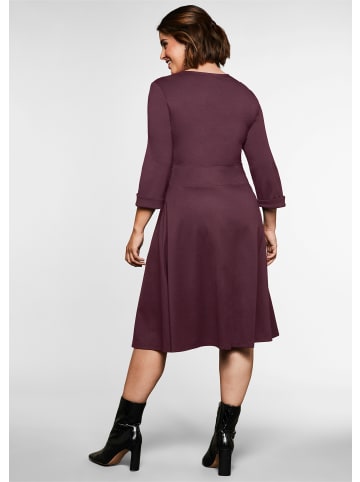 sheego by Joe Browns Cocktailkleid in burgund