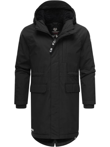 ragwear Winterjacke Uniparka B in Black