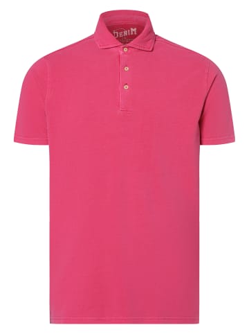 Nils Sundström Poloshirt in fuchsia