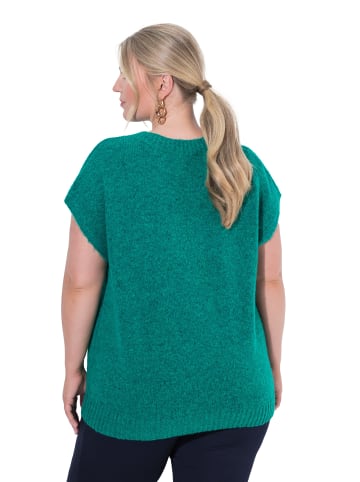 MIAMODA Strickjacke in tanne