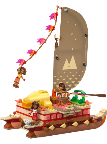 LEGO Disney™ Vaianas Abenteuerfloß in Mehrfarbig ab 6 Jahre