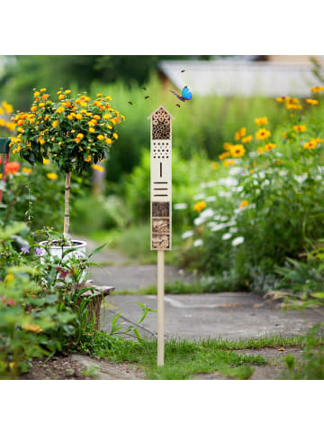 relaxdays Insektenhotel in Natur - (H)148 cm