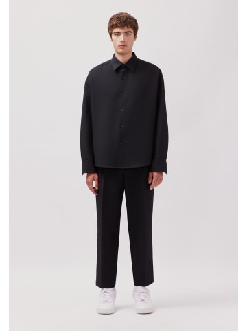 Studio Seidensticker Fashion-Hemd Oversized in Schwarz