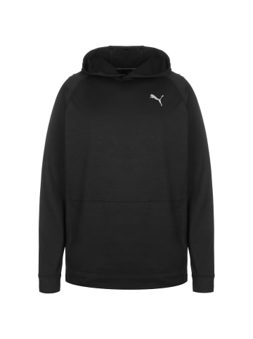 Puma Trainingskapuzenpullover Train Cloudspun in schwarz