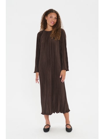 SAINT TROPEZ Kleid ZuniSZ Gerade Passform in Dark Oak