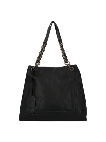Cowboysbag Chained Wallowa Shopper Tasche Leder 36 cm black