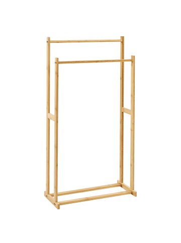 Beliani Handtuchständer HOBOKEN in Braun - (W) 45 x (H) 84 x (L) 21 cm