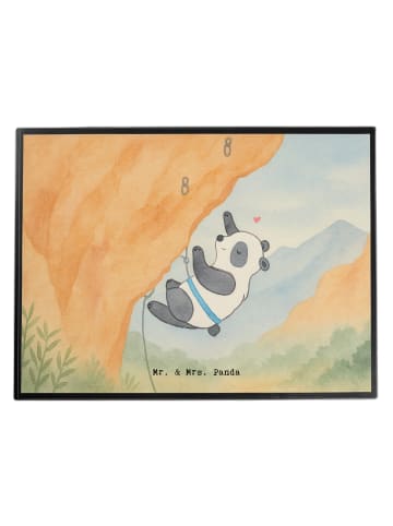 Mr. & Mrs. Panda Tischunterlage Panda Klettern Design ohne Spruch in Weiß