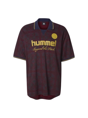 Hummel Polo Shirt in dark red