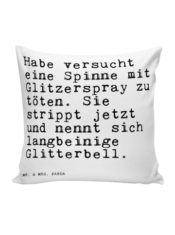 Mr. & Mrs. Panda kissen für sofa Habe versucht eine Spinne... mi... in Weiß