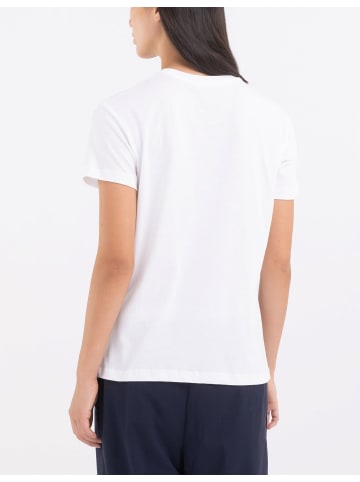 Replay T-shirt Light Cotton Jersey in weiß