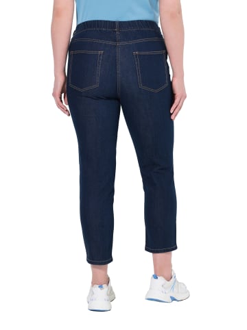 Ulla Popken Hosen in dark blue denim