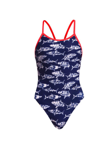 Funkita Badeanzug Rompa Chompa in blau