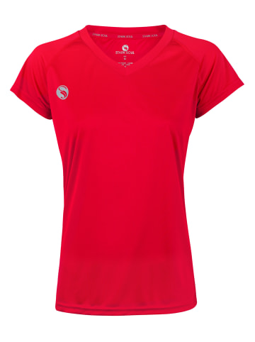 Stark Soul® Damen Sport Shirt Trainingsshirt in Rot