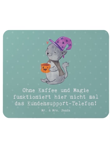 Mr. & Mrs. Panda Mouse Pad Kundensupport Magie mit Spruch in Meeresbrise