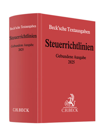 Beck C. H. Buch - Steuerrichtlinien Gebundene Ausgabe 2025