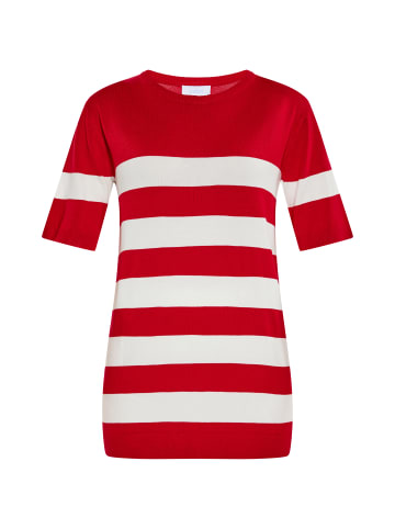 usha BLUE LABEL Damen Pullover in Rot Weiss