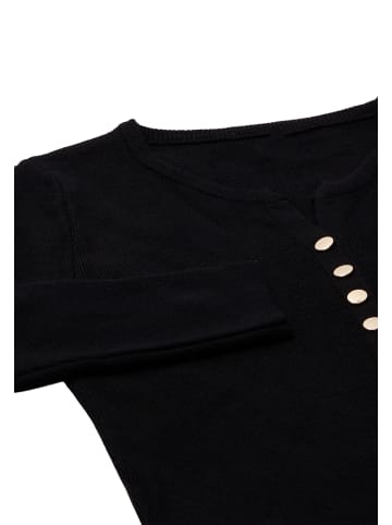 NAEMI Damen Strickjacke in Schwarz