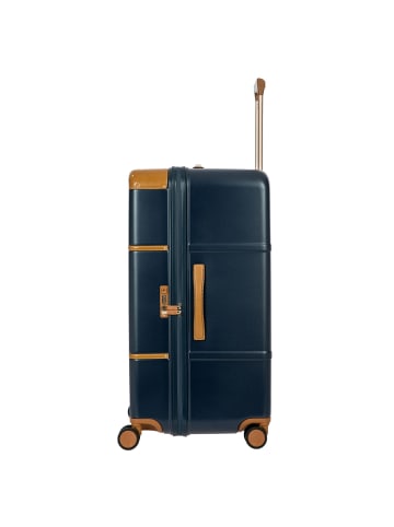 BRIC`s Bellagio 4 Rollen Trolley 81.5 cm in blu-cuoio